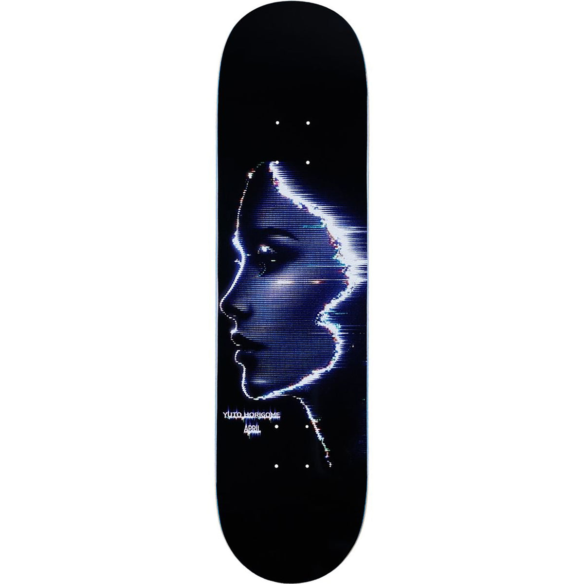 April Yuto Horigome Fractured Skateboard Deck 8.25"