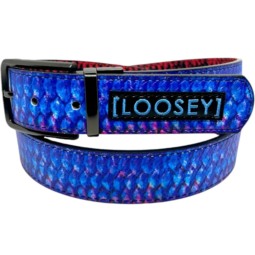 Atlantic Drift x Loosey Reversible Fish-Scale Belt