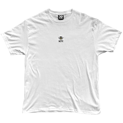 NOTE Emblem T Shirt White