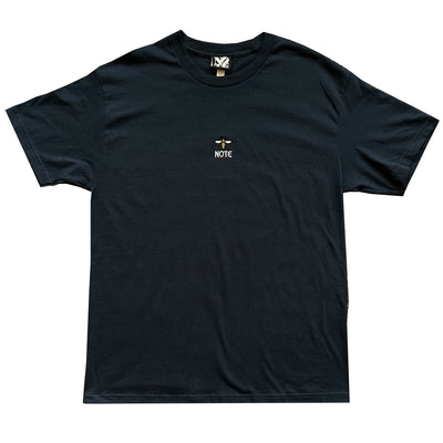 NOTE Emblem T Shirt Black