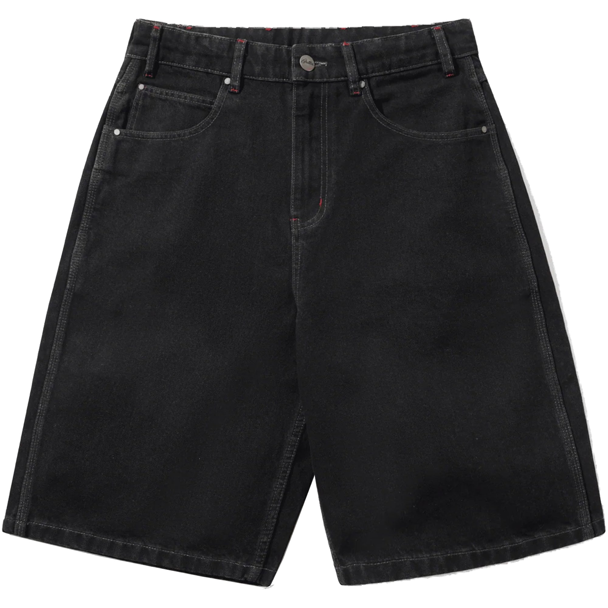 Butter Goods x Daniel Johnston Dragon Denim Shorts Washed Black