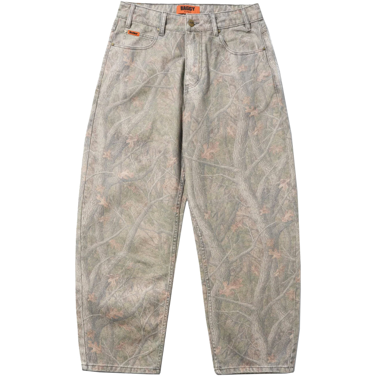 Butter Goods Baggy Denim Jeans Forest Camo