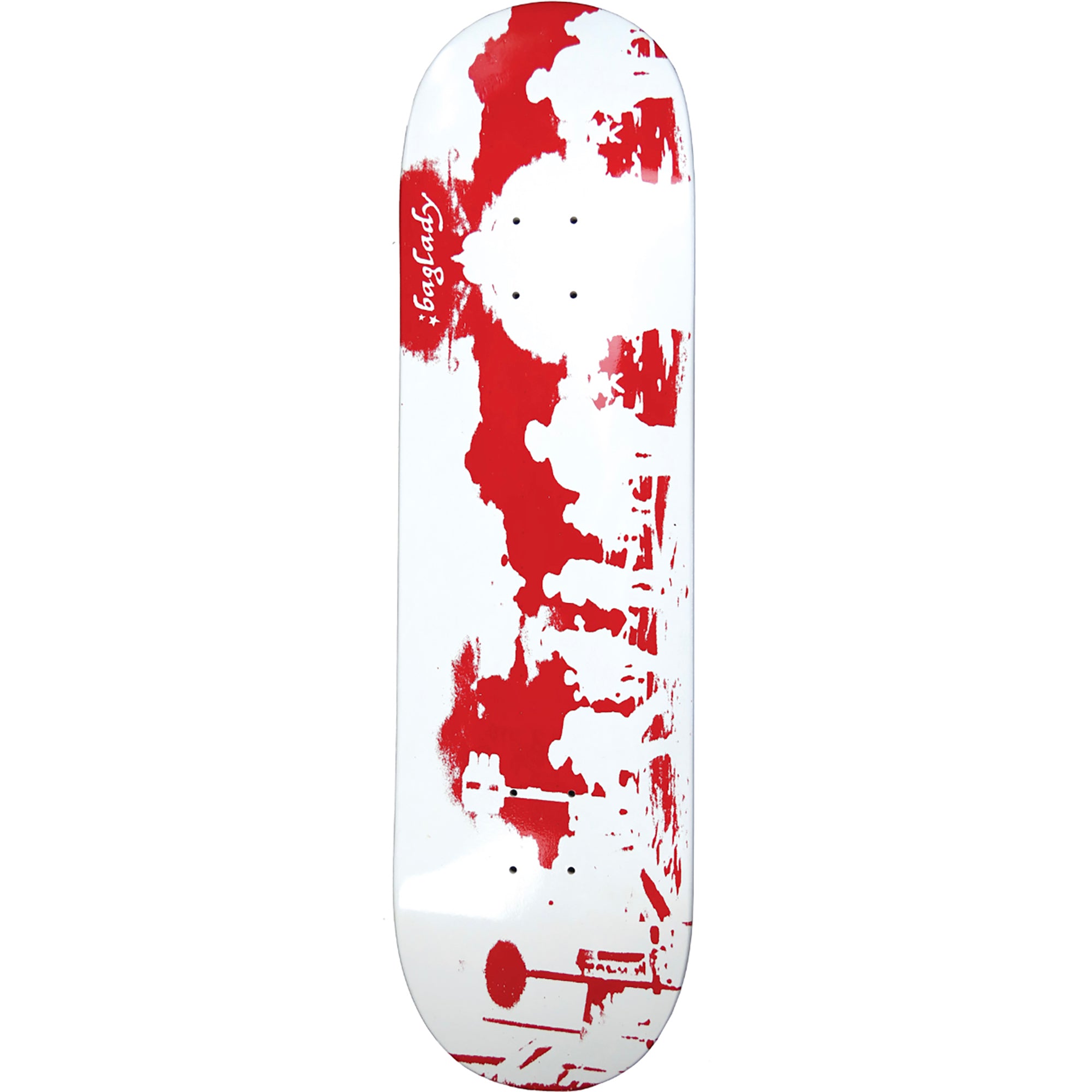 Baglady Linger White Dip Deck 8.25"