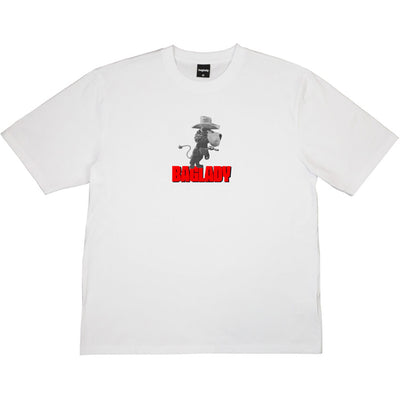 Baglady Lion T Shirt White