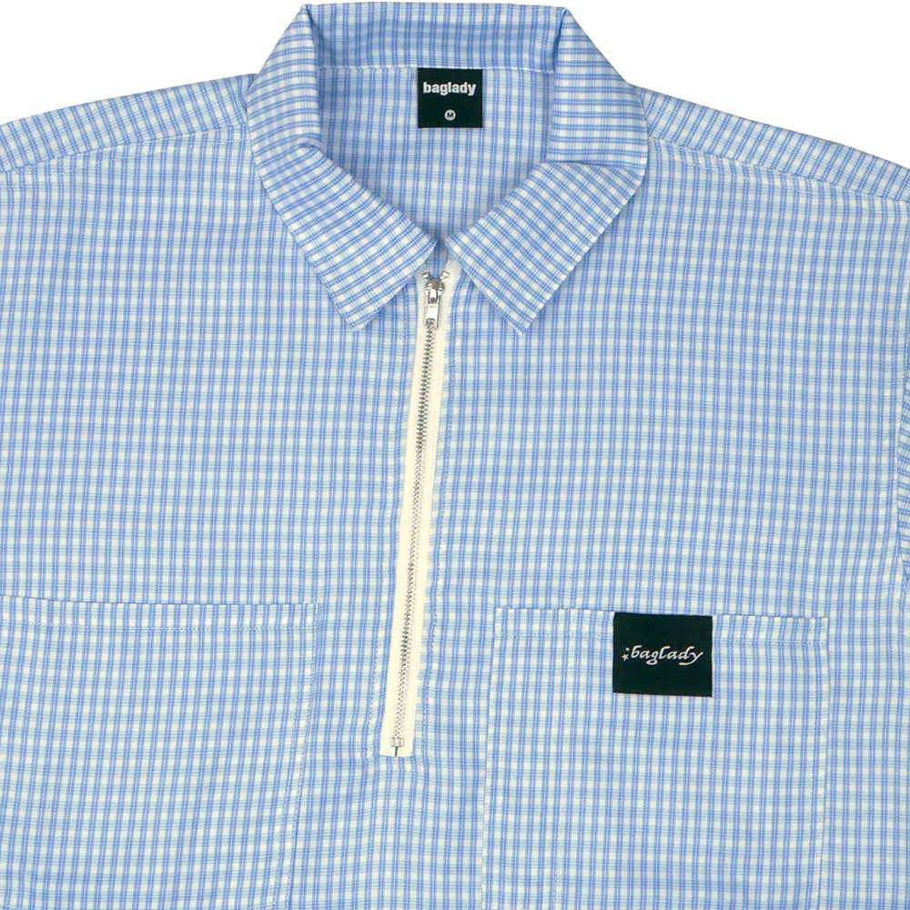 Baglady Workwear Shirt Light Blue