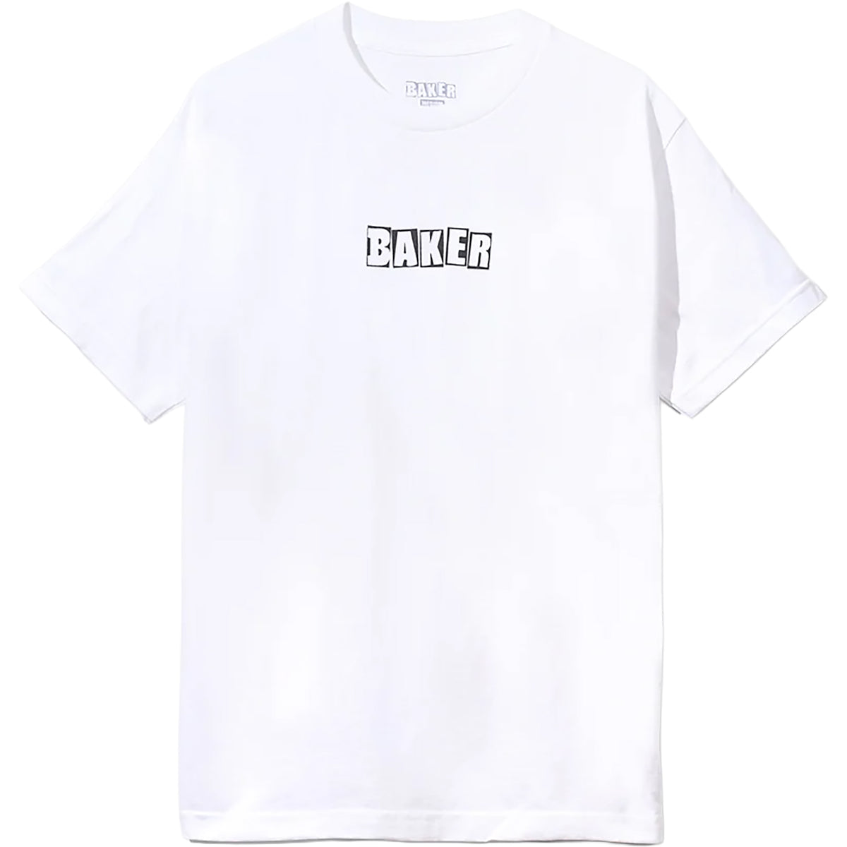 Baker Brand Logo Tee White