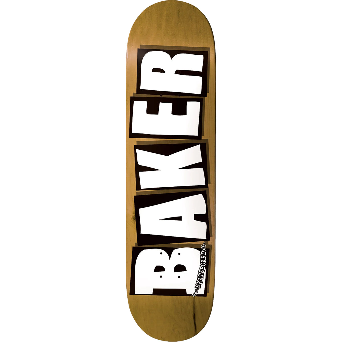 Baker Brand Logo Veneers B2 Skateboard Deck 8.25"