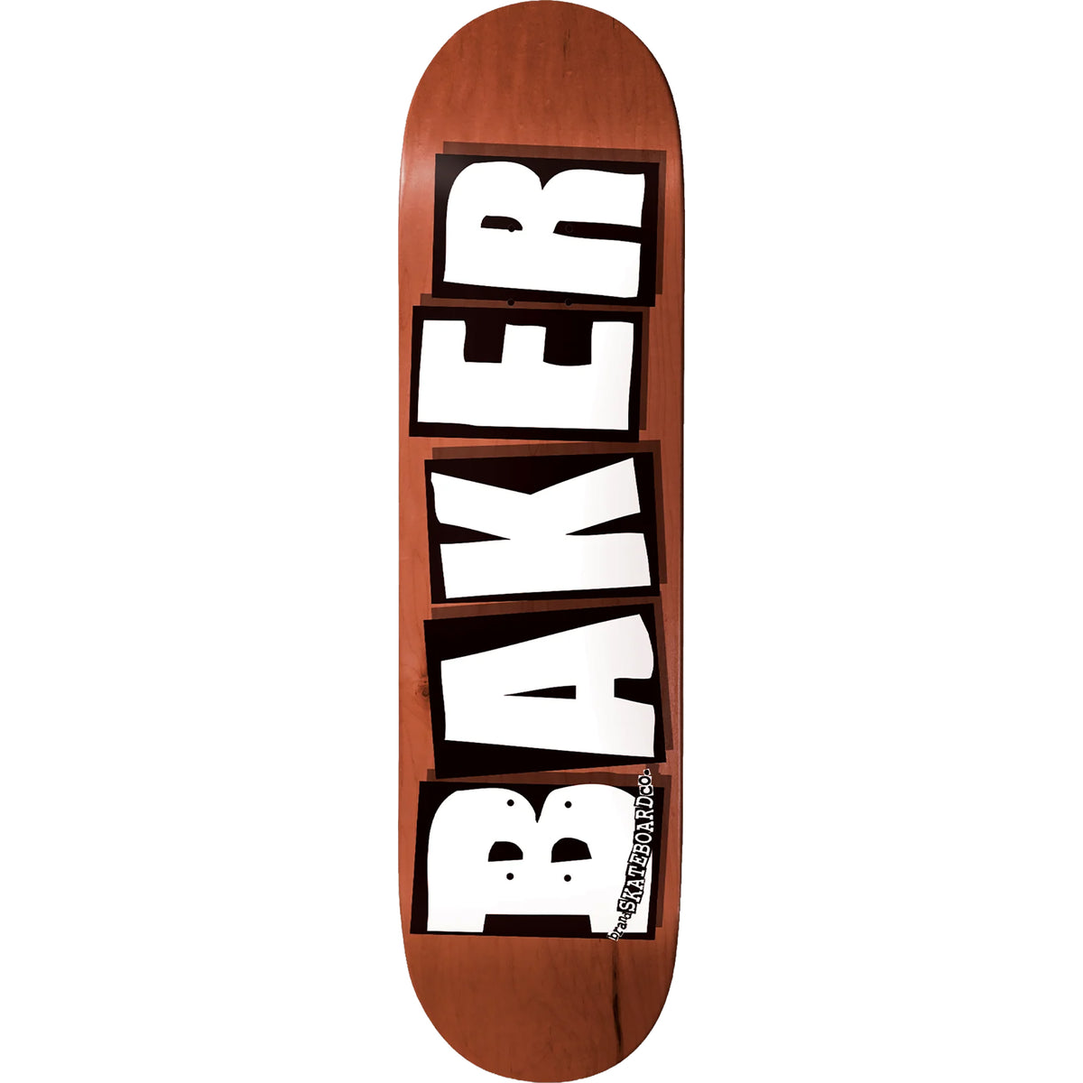 Baker Brand Logo Veneers B2 Skateboard Deck 8.25"