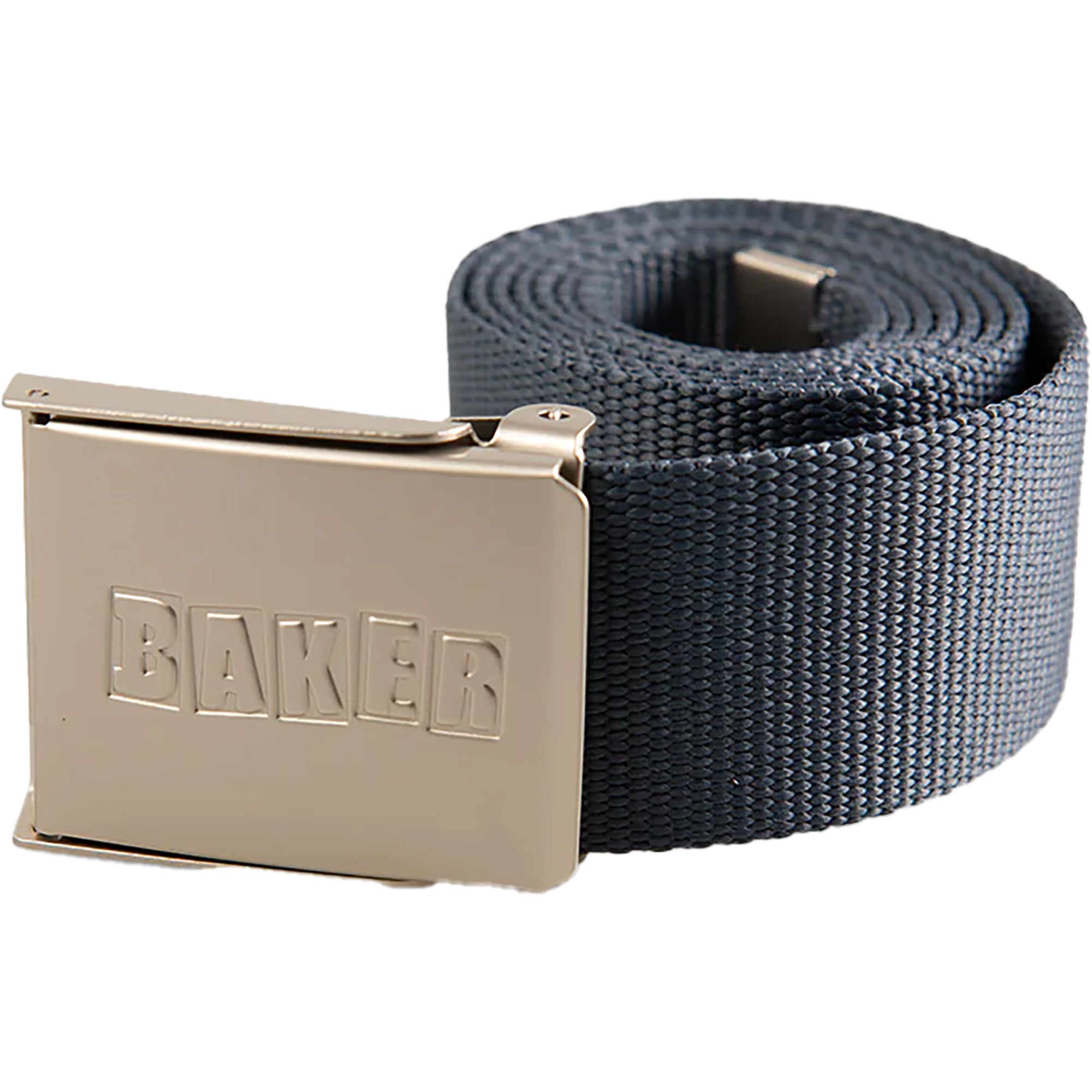 Baker Brand Logo Web Belt Black