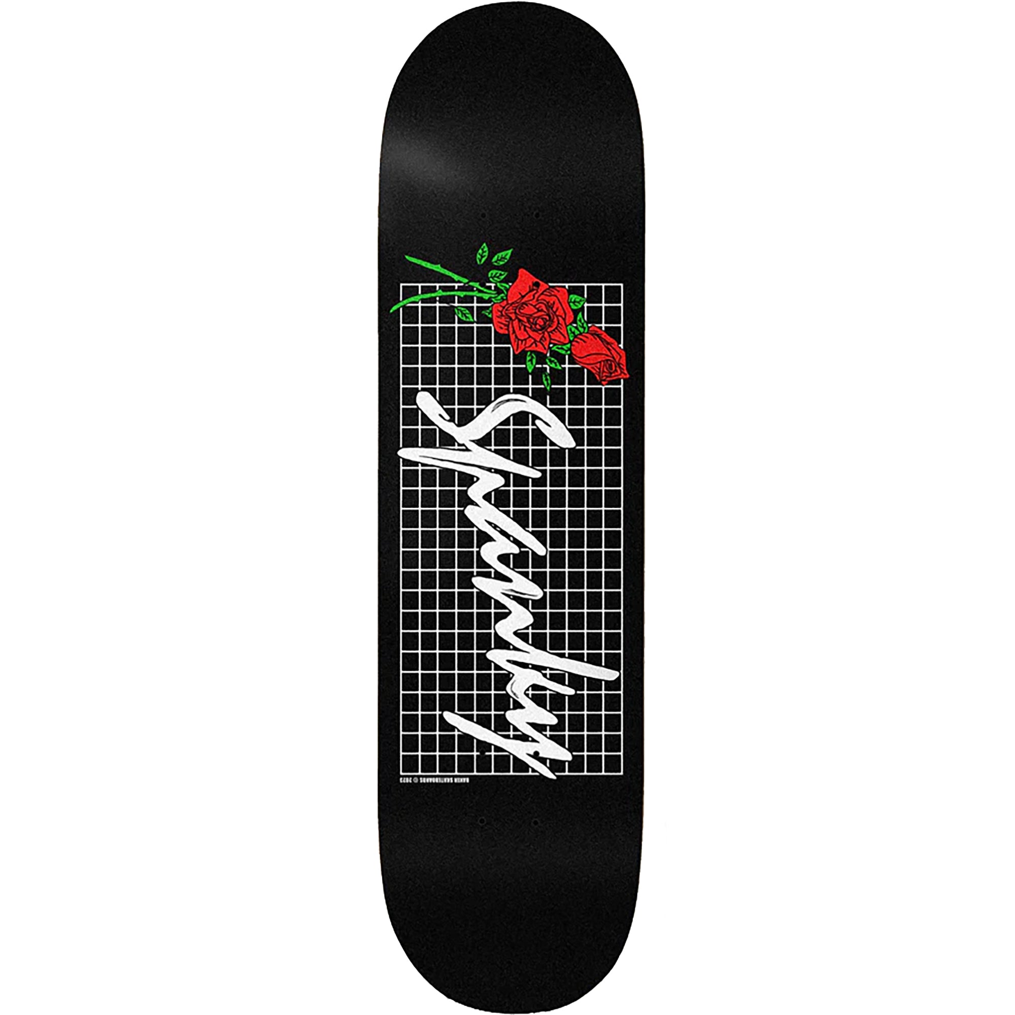 Baker Kevin "Spanky" Long Roses Skateboard Deck 8.25"