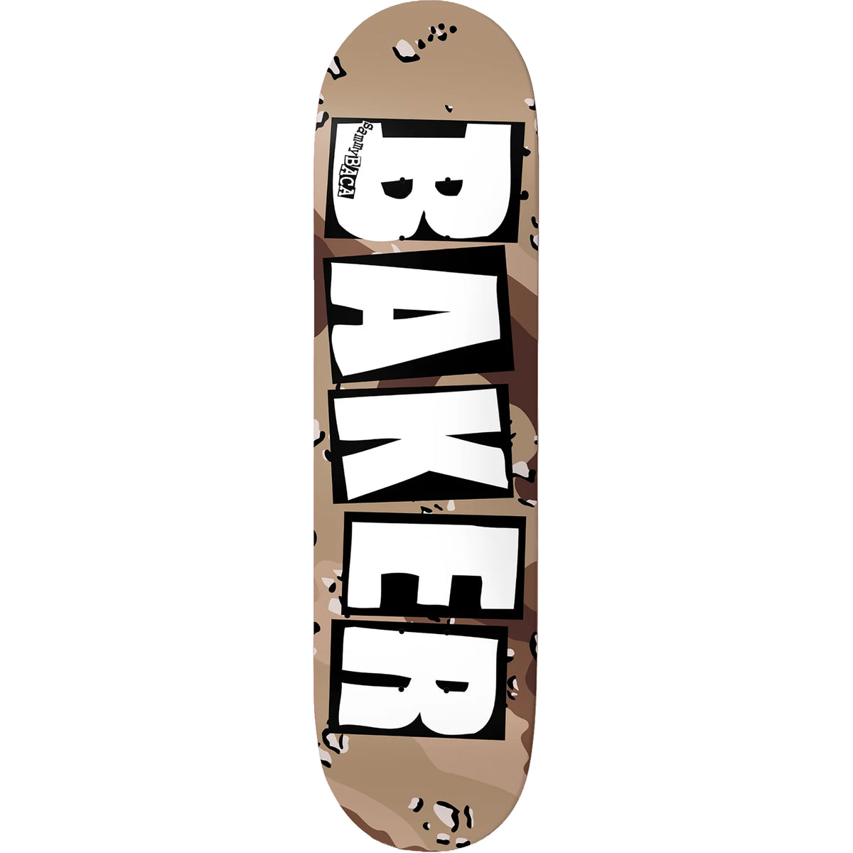 Baker Sammy Baca Brand Logo Desert Storm Skateboard Deck 8.475"