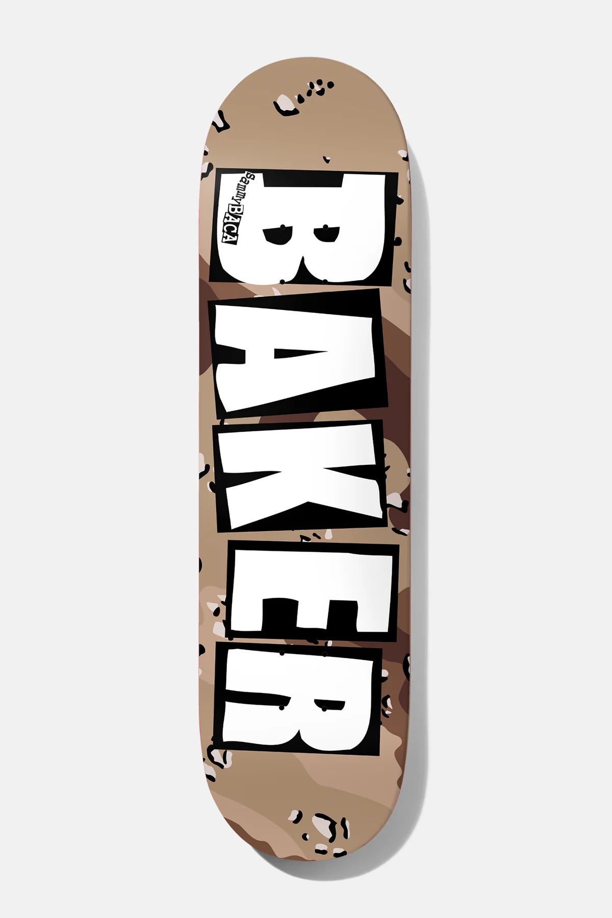 Baker Sammy Baca Brand Logo Desert Storm Skateboard Deck 8.475"