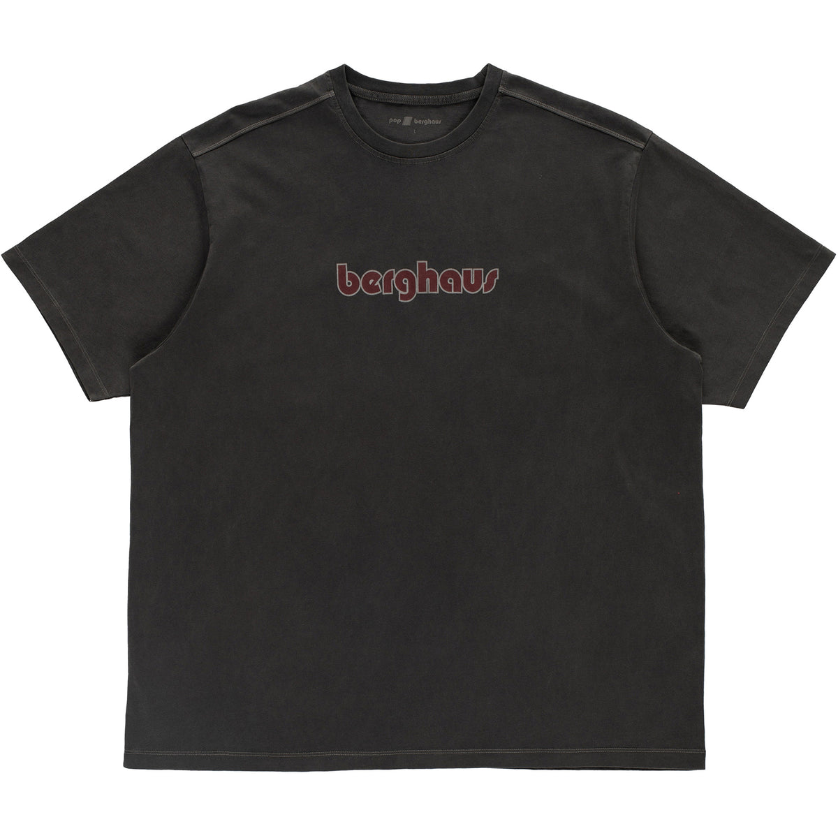 Berghaus x Pop Trading Company Logo T-Shirt Washed Black