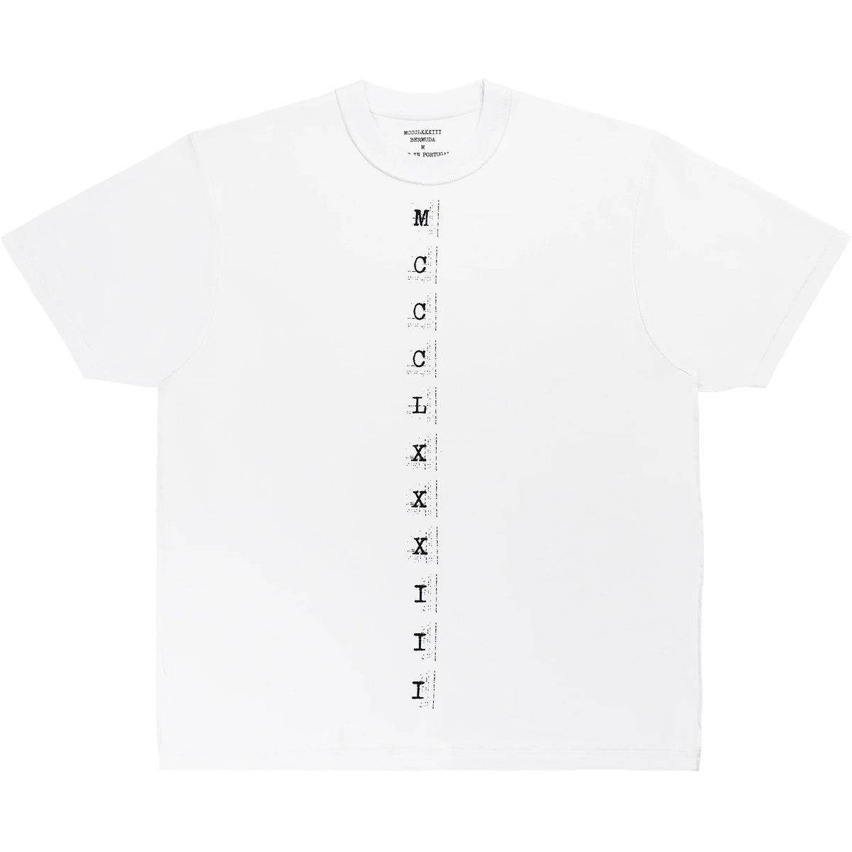 Bermuda MCCCLXXXIII Classic T Shirt White