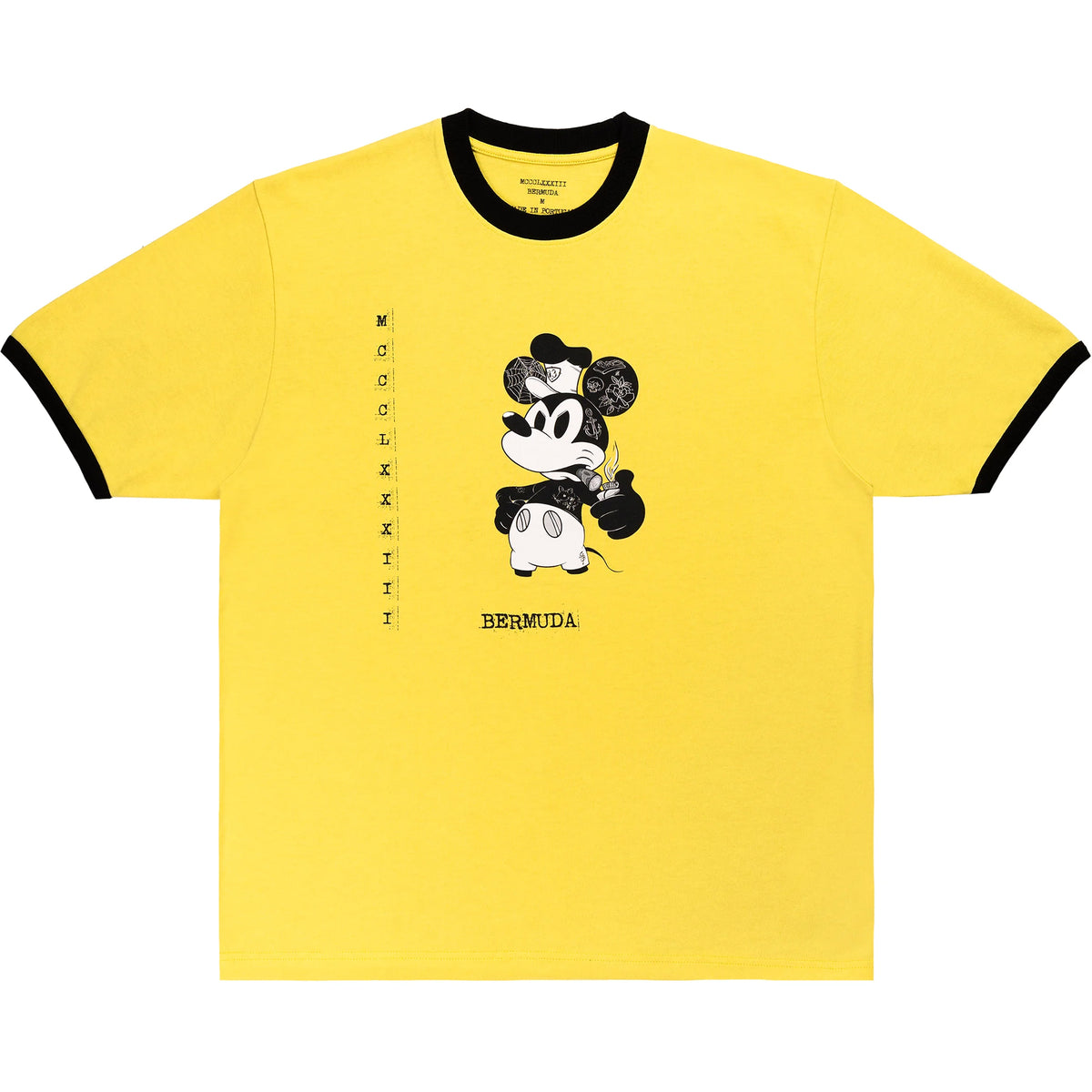 Bermuda MCCCLXXXIII Erik Ringer T Shirt Yellow