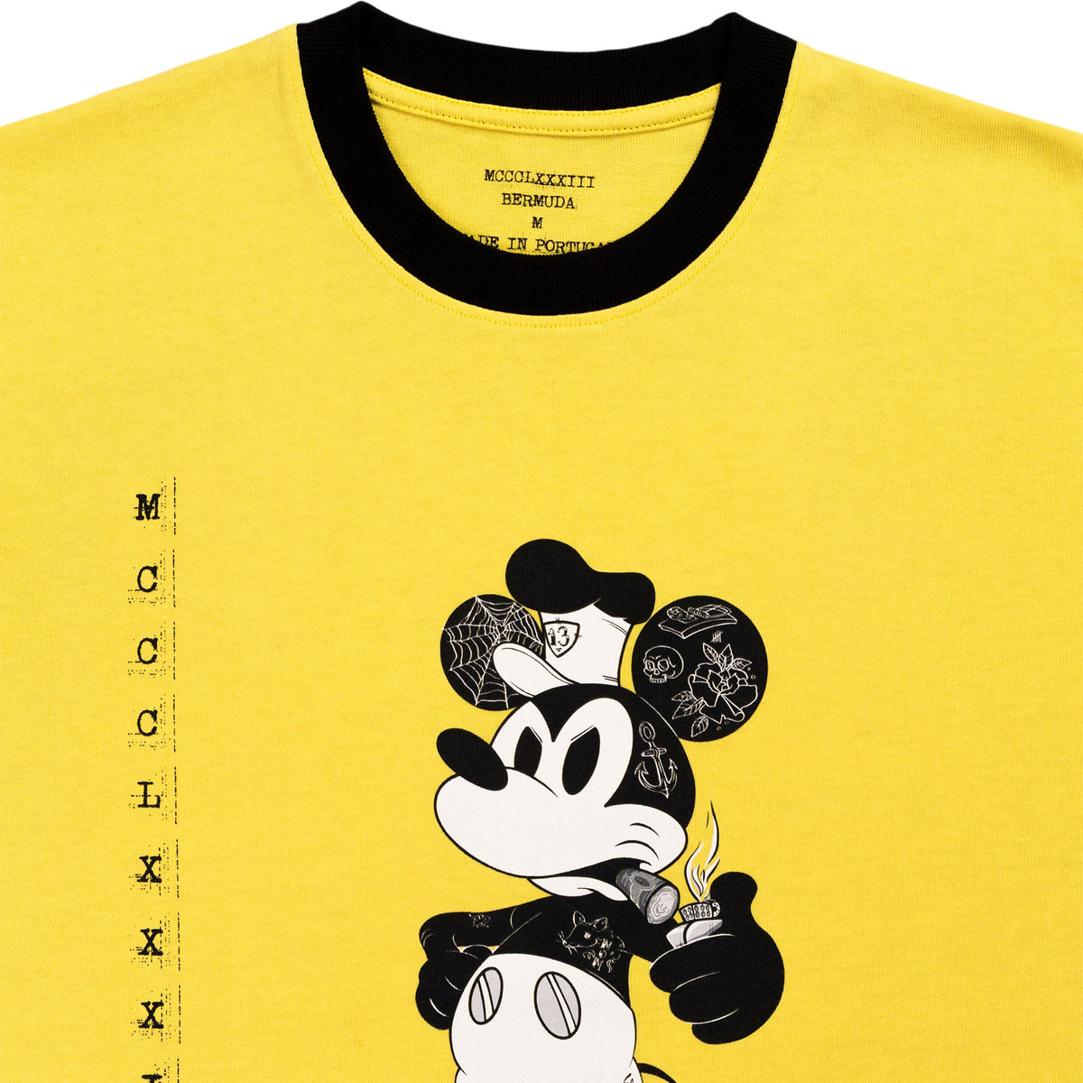 Bermuda MCCCLXXXIII Erik Ringer T Shirt Yellow