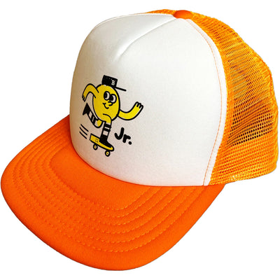 Blast Skates Kids Mesh Hat Orange/White