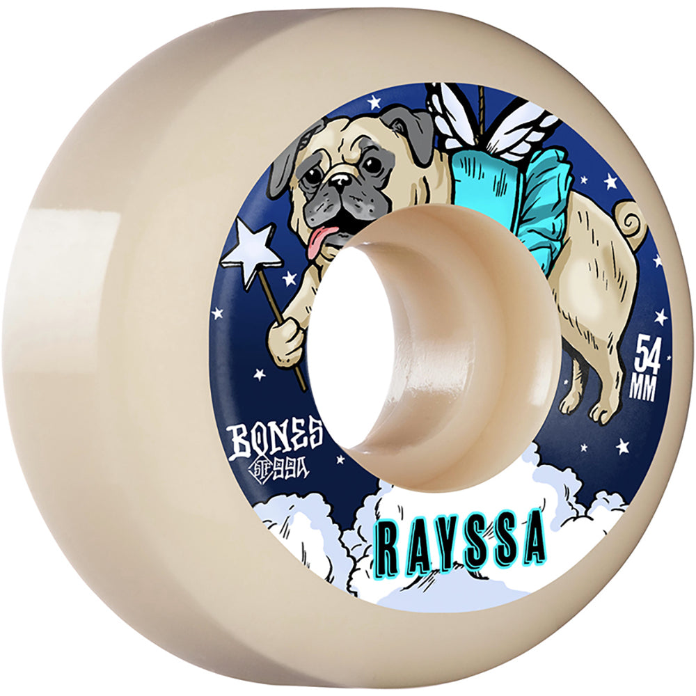 Bones STF Rayssa Leal Slinky 99a V5 Sidecut Skateboard Wheels 52mm