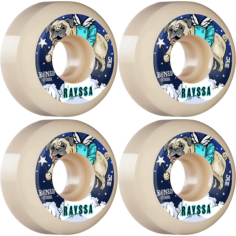 Bones STF Rayssa Leal Slinky 99a V5 Sidecut Skateboard Wheels 52mm
