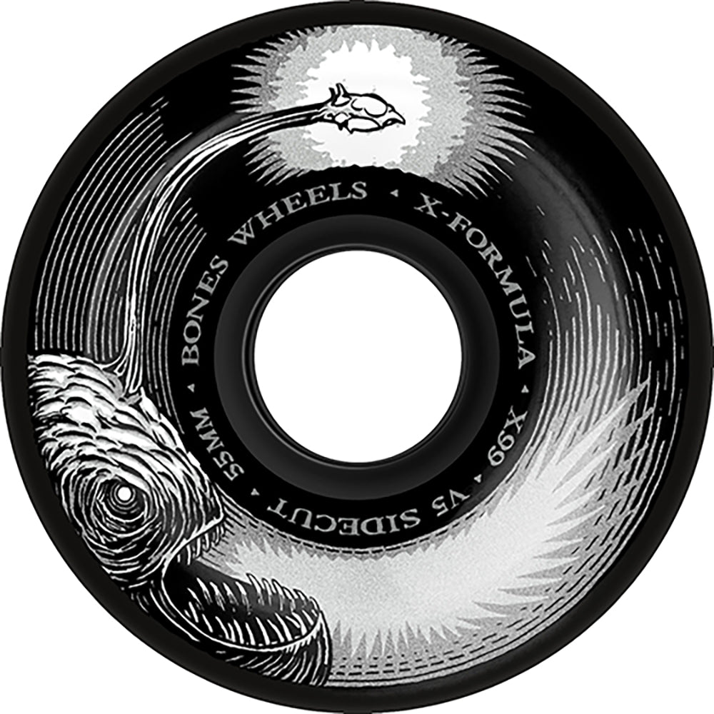 Bones X-Formula Dark Waters V5 Sidecut 99A Wheels 55mm