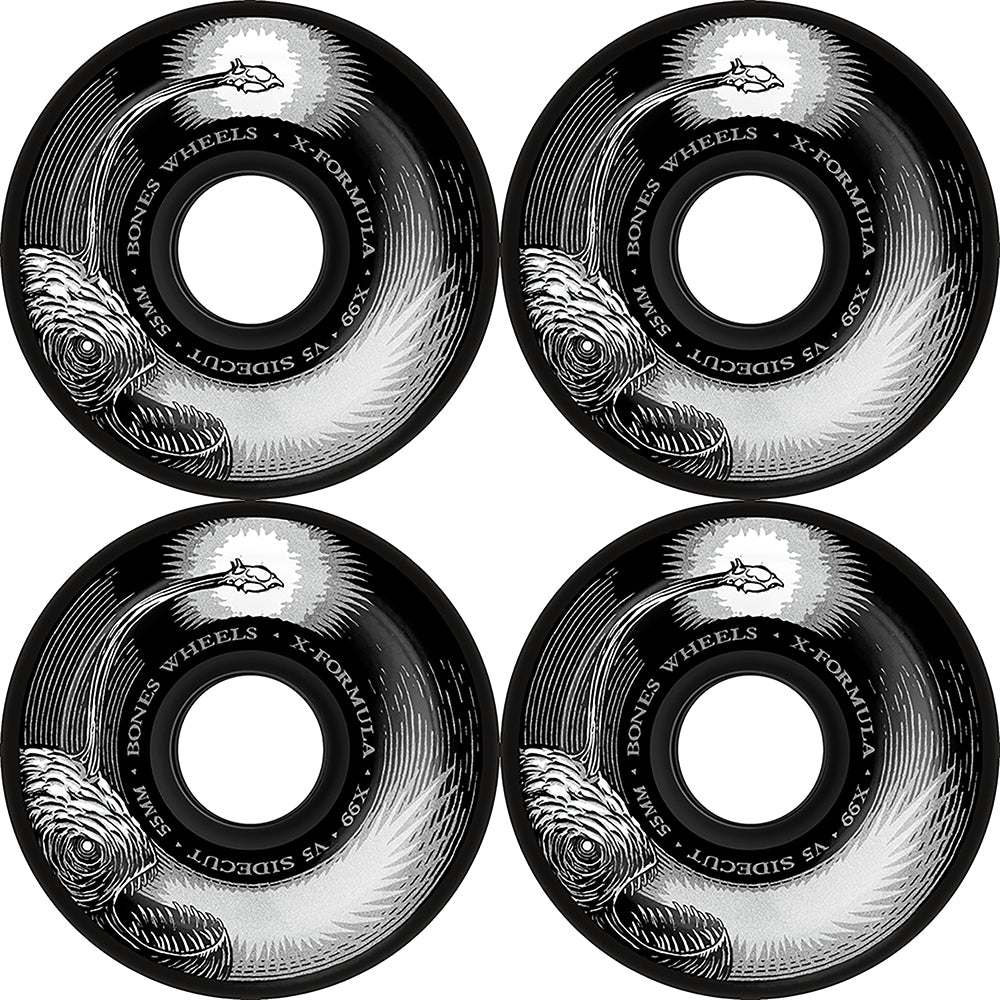 Bones X-Formula Dark Waters V5 Sidecut 99A Wheels 55mm