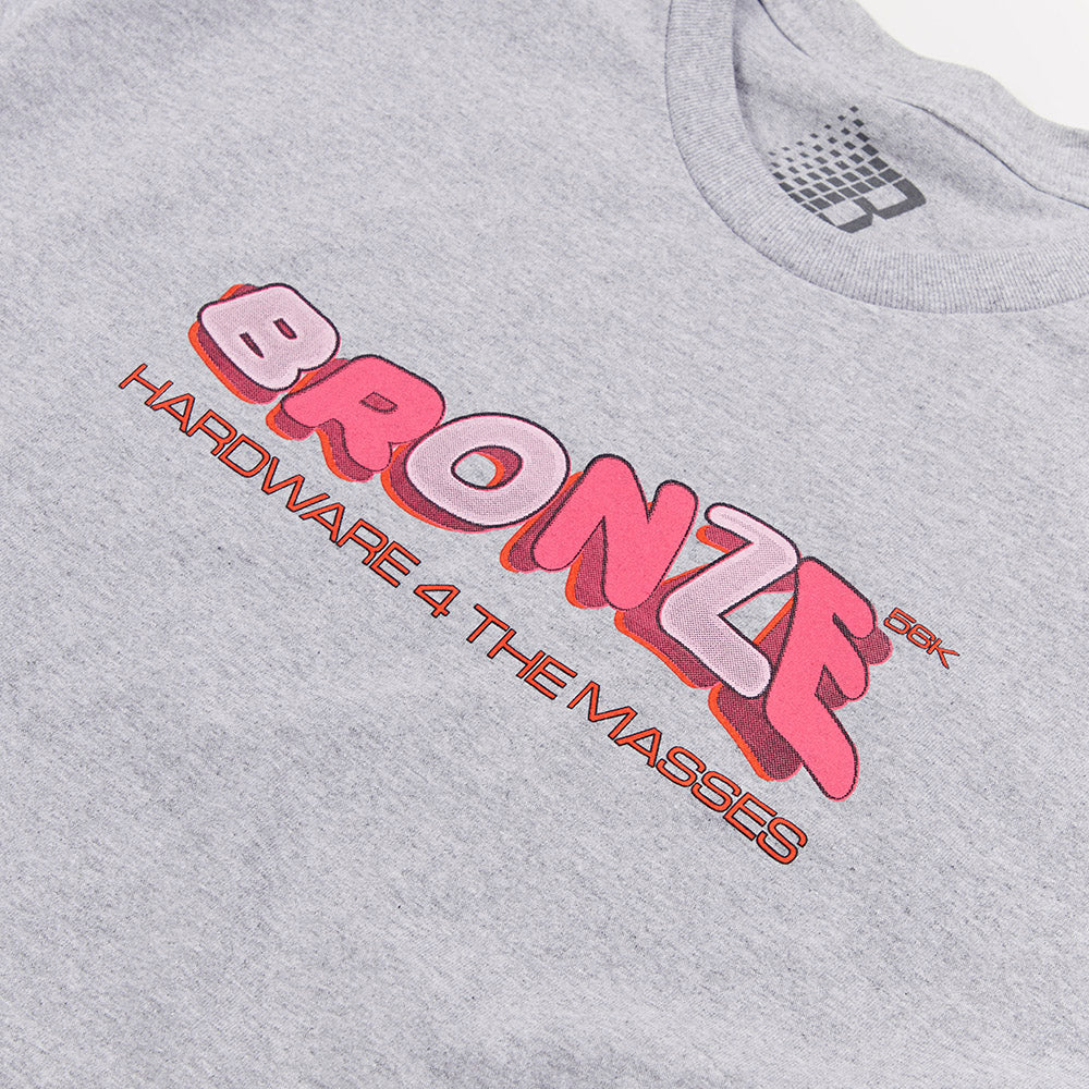 Bronze 56K Blaze Tee Heather Grey