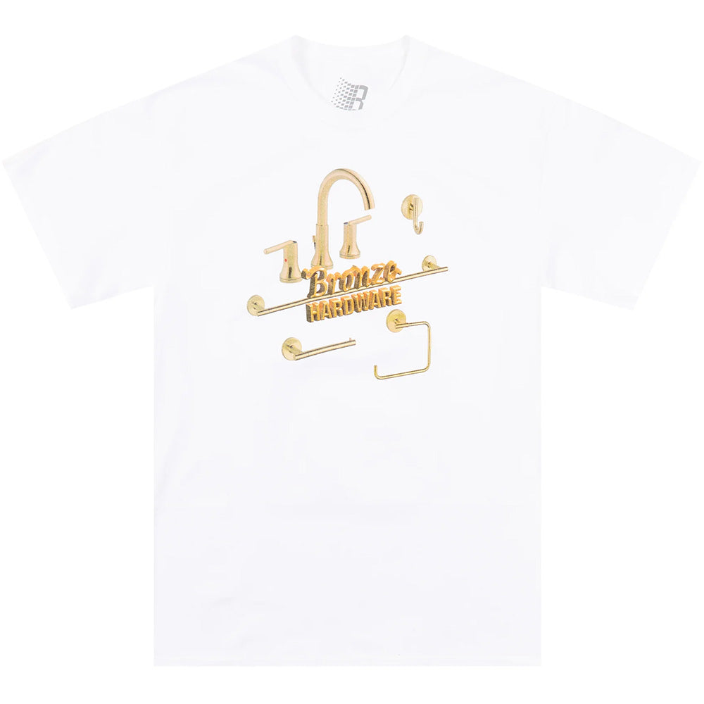 Bronze 56K Let That Sink In Tee White