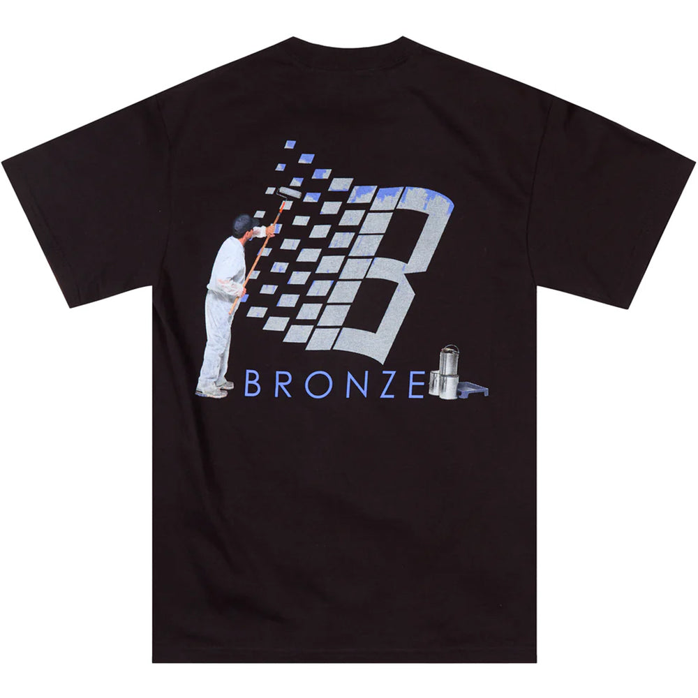 Bronze 56K Roller Logo Tee Black