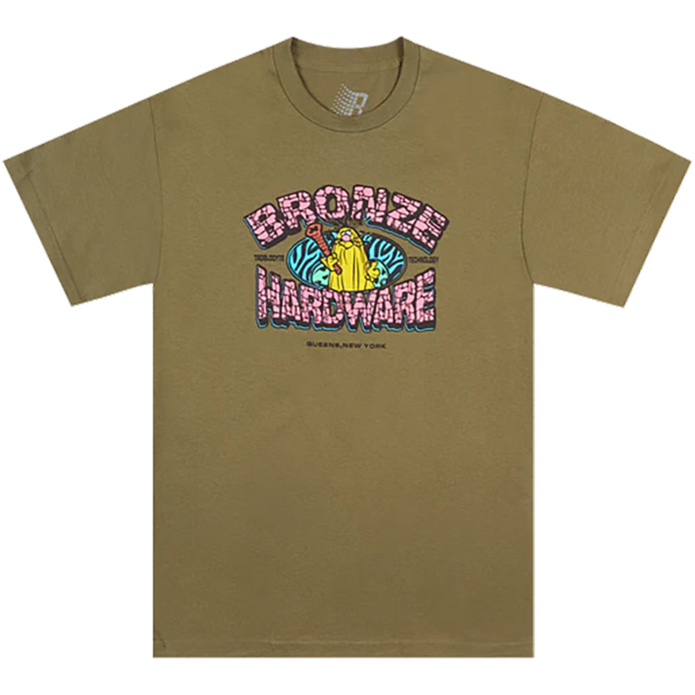 Bronze 56K Troglodyte Tee Military Green