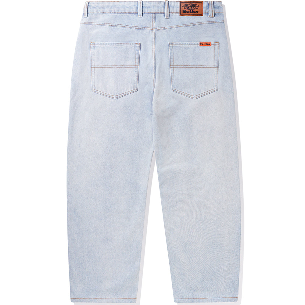 Butter Goods Baggy Denim Jeans Light Blue