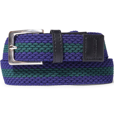 Butter Goods Braided Belt Navy/Green