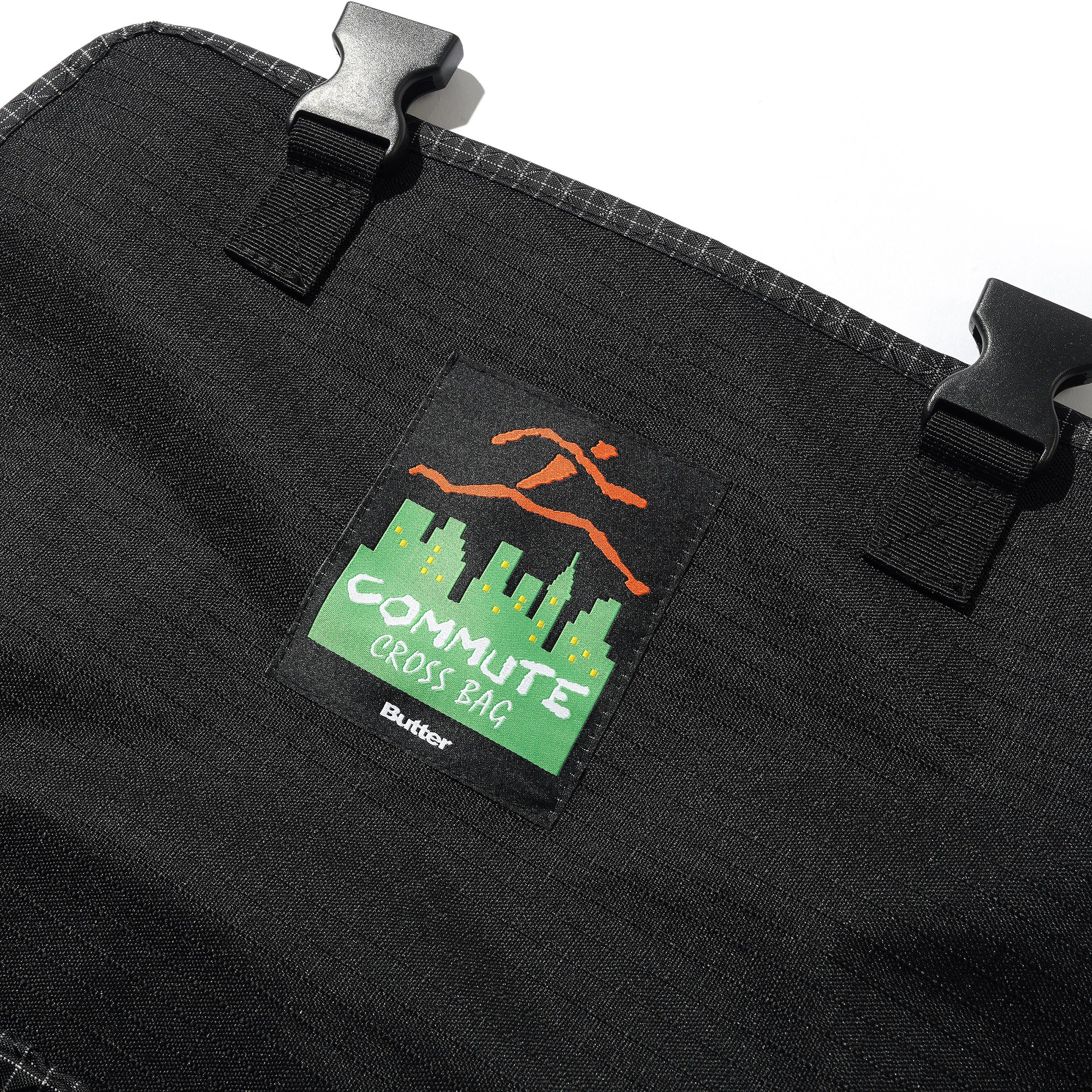 Butter Goods Commute Bag Black Ripstop