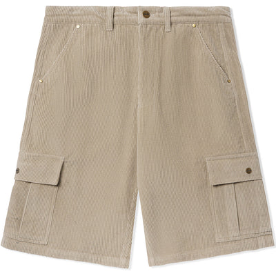Butter Goods Corduroy Cargo Shorts Khaki