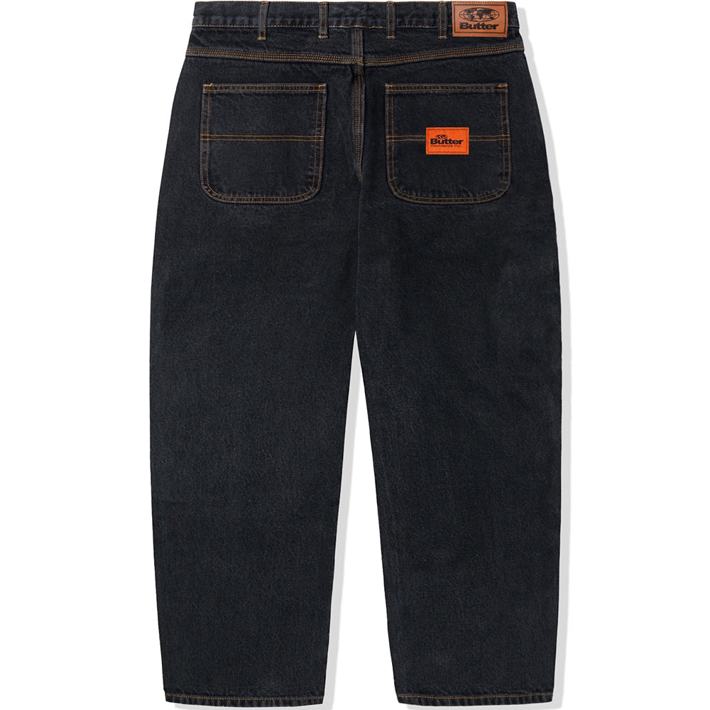 Butter Goods Philly Santosuosso Denim Jeans Washed Black
