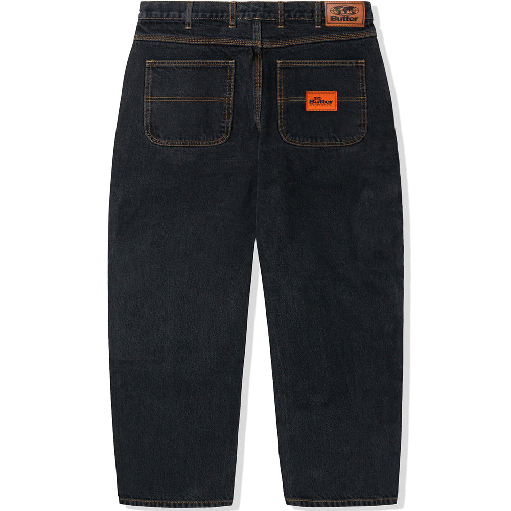 Butter Goods Philly Santosuosso Denim Jeans Washed Black