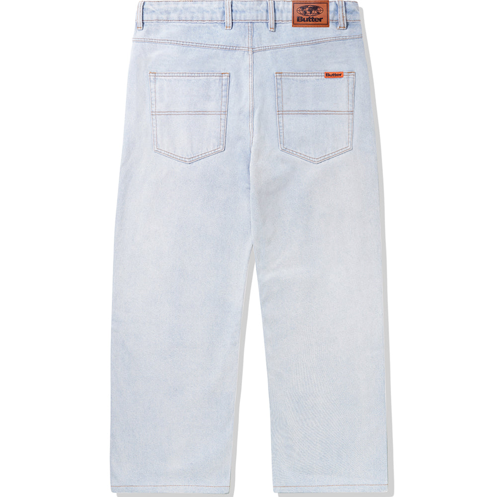 Butter Goods Relaxed Denim Jeans Light Blue