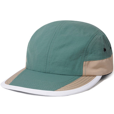 Butter Goods Ripstop Trail 5 Panel Cap Sand/Forest