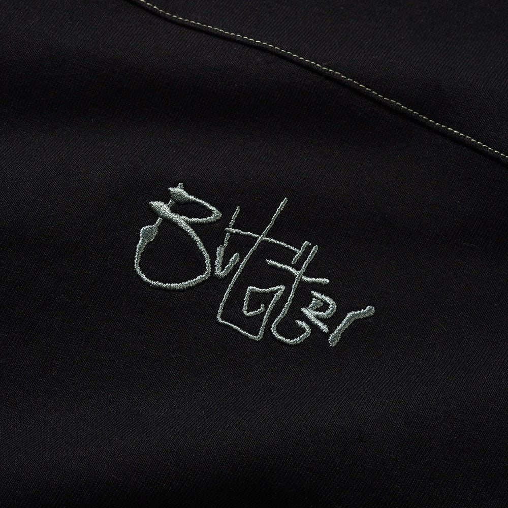 Butter Goods Scribble Football Tee Black/Canteen
