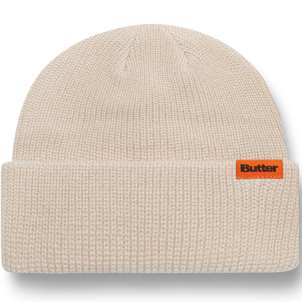 Butter Goods Tall Wharfie Beanie Tan