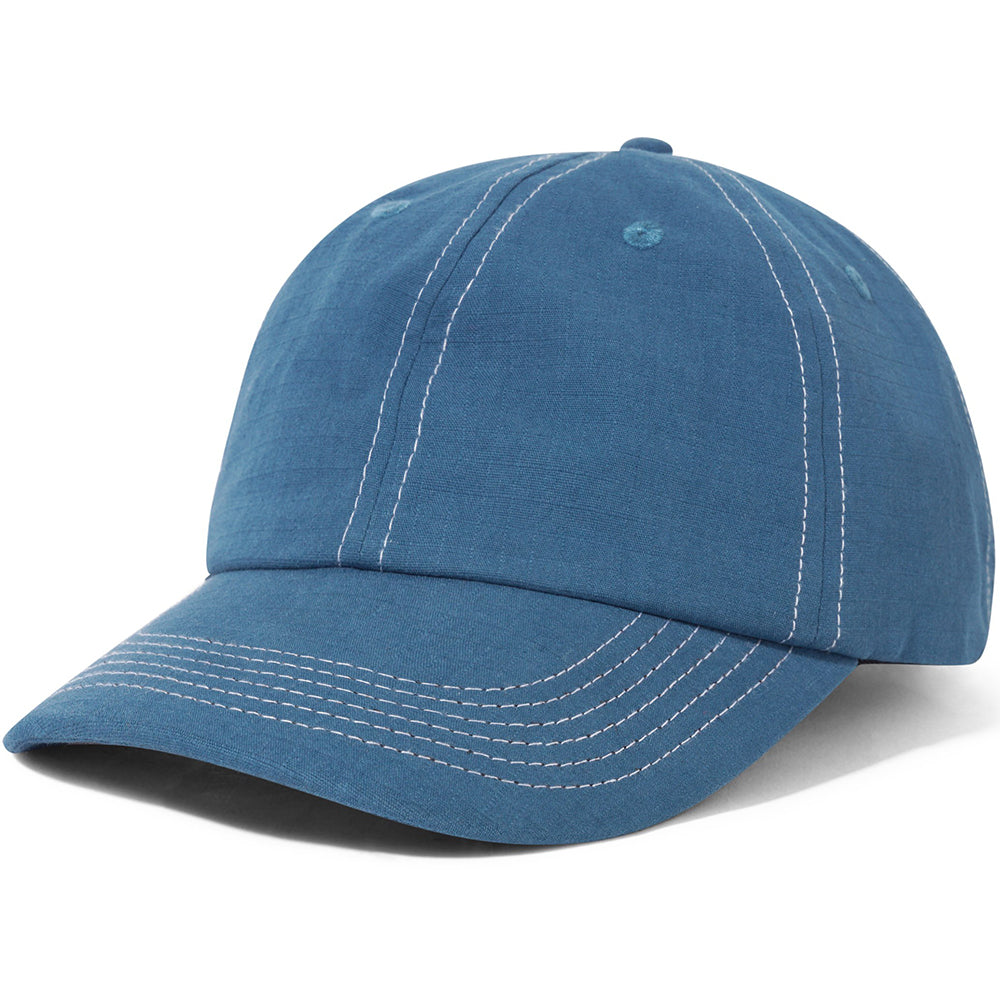 Butter Goods Washed Ripstop 6 Panel Cap Navy
