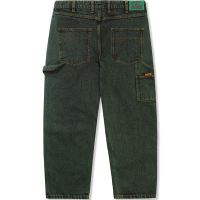 Butter Goods Weathergear Heavyweight Denim Jeans Deep Forest Wash