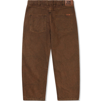 Butter Goods Web Denim Jeans Brown