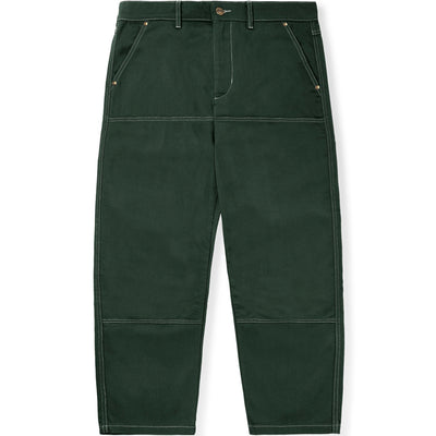 Butter Goods Work Double Knee Pants Dark Forest