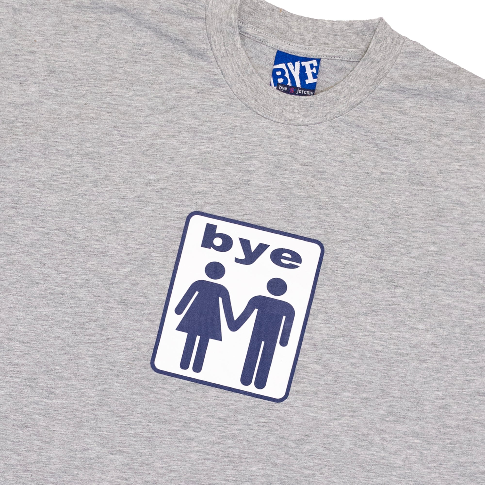 Bye Jeremy Couple Tee Grey