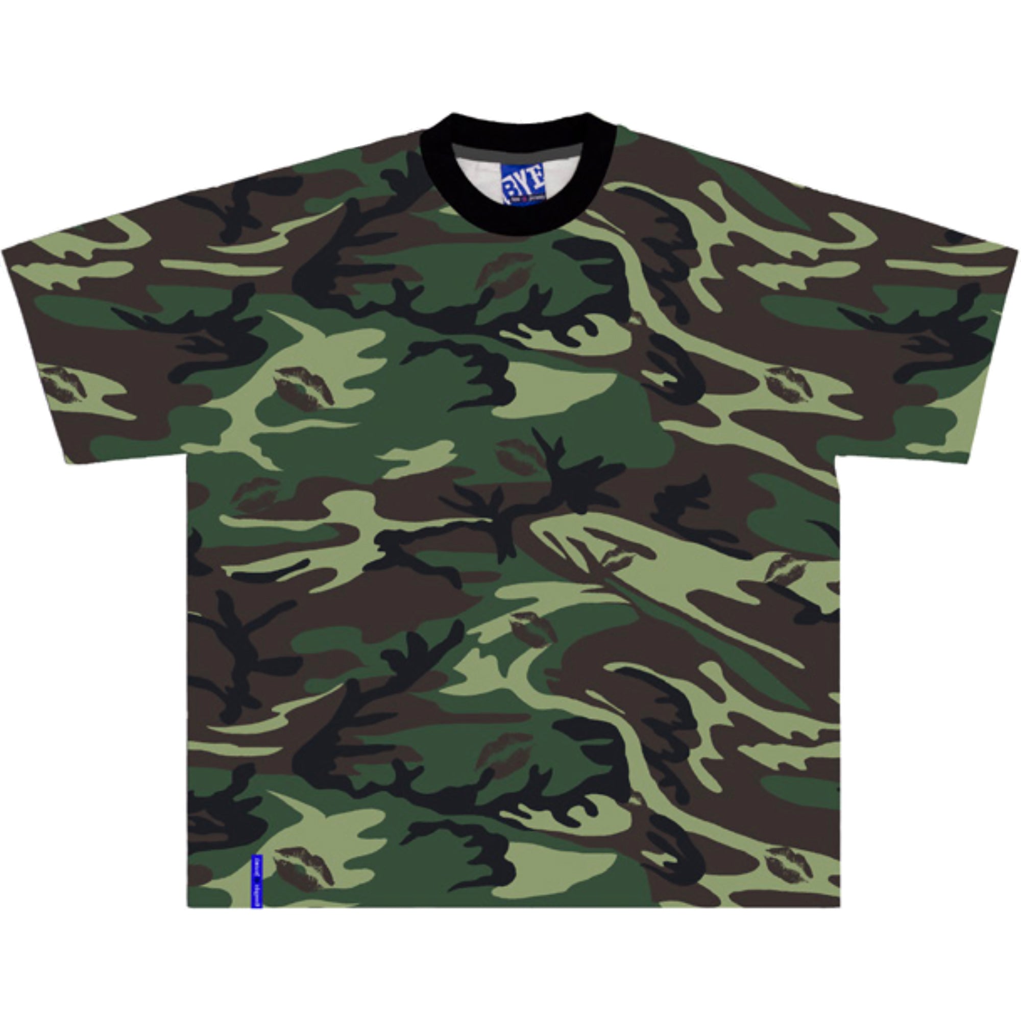 Bye Jeremy XO Camo Tee Green
