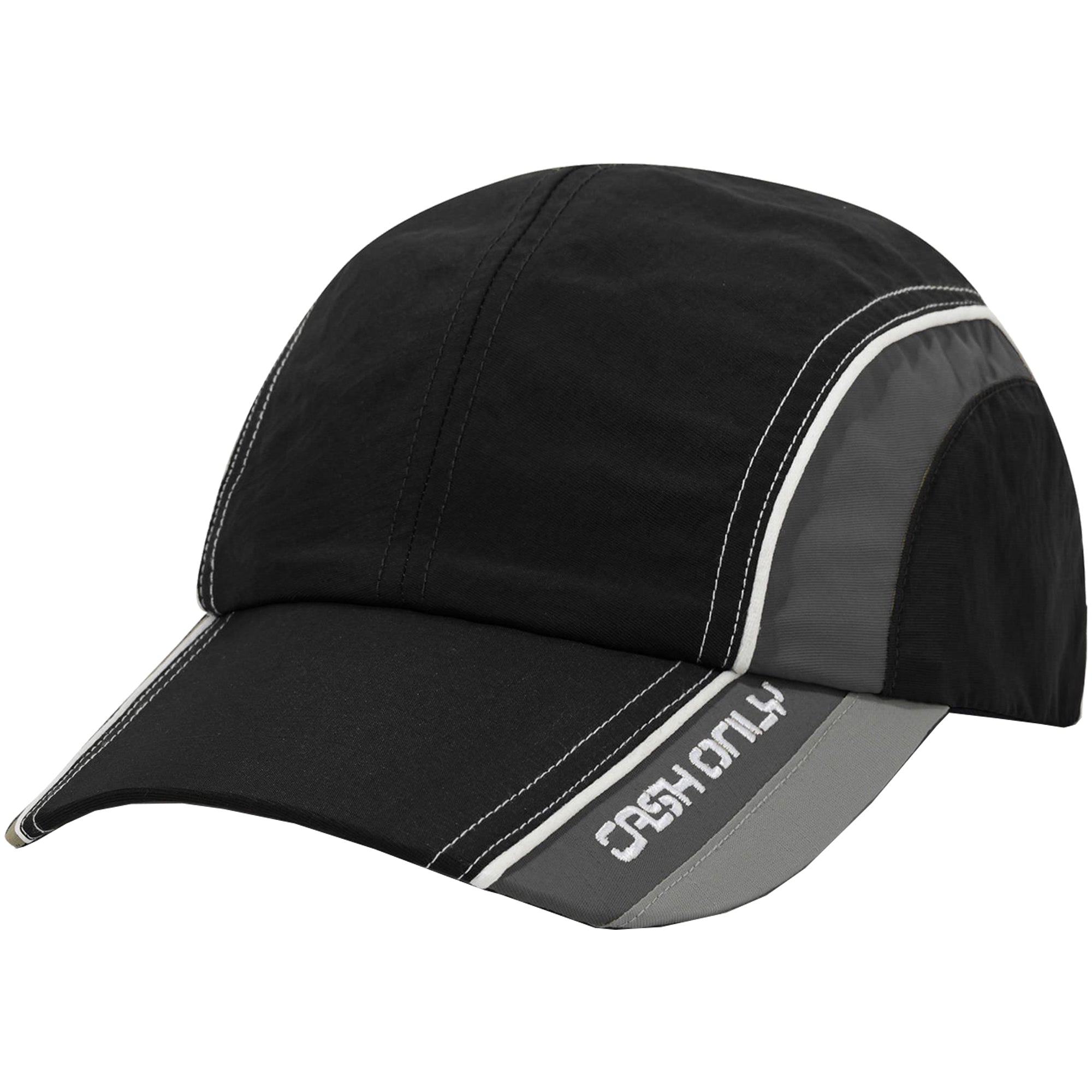 Cash Only Rapid 4 Panel Cap Black/Grey