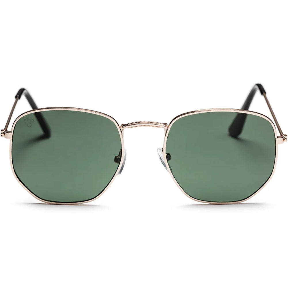 CHPO Ian Sunglasses Gold/Green