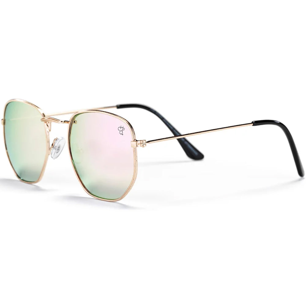 CHPO Ian Sunglasses Gold/Pink