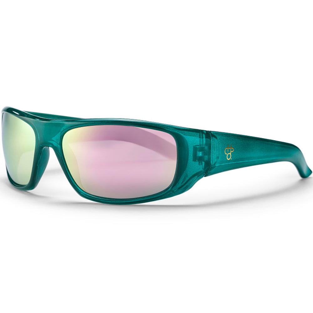 CHPO Ingemar Sunglasses Disco Green/Pink Mirror