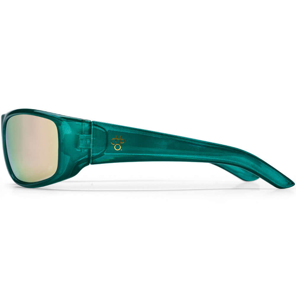 CHPO Ingemar Sunglasses Disco Green/Pink Mirror